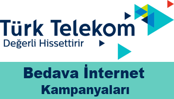 turk telekom bedava internet kampanyalari