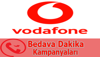 Vodafone Bedava Dakika Kampanyaları