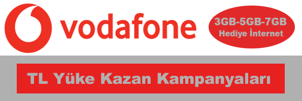 Vodafone TL Yükle Kazan