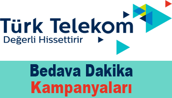 Türk Telekom Hediye Dakika Kazanma