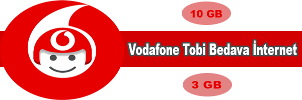 Vodafone Tobi Bedava İnternet