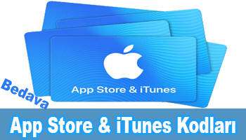 Bedava App Store iTunes Kodları